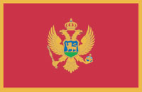 MONTENEGRO flag