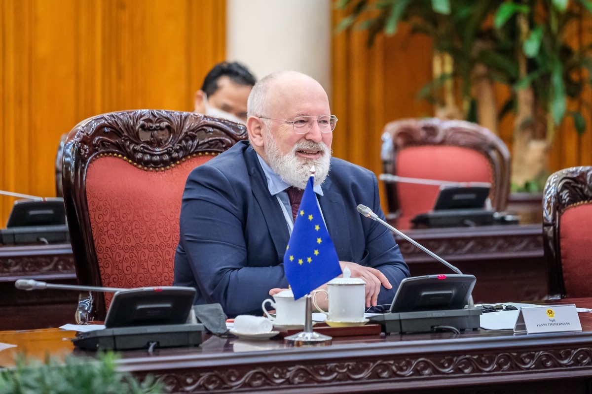 From 2035,  all new cars and vans  registered in the EU will be zero-emission, Frans Timmermans  European Commission Executive Vice-President for the European Green Deal 