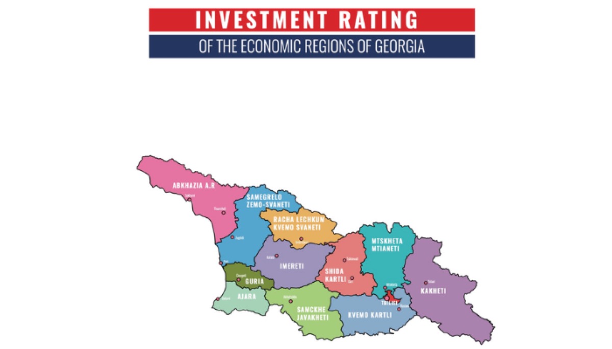 Tbilisi, the investment rating leader among Georgia’s economic regions 