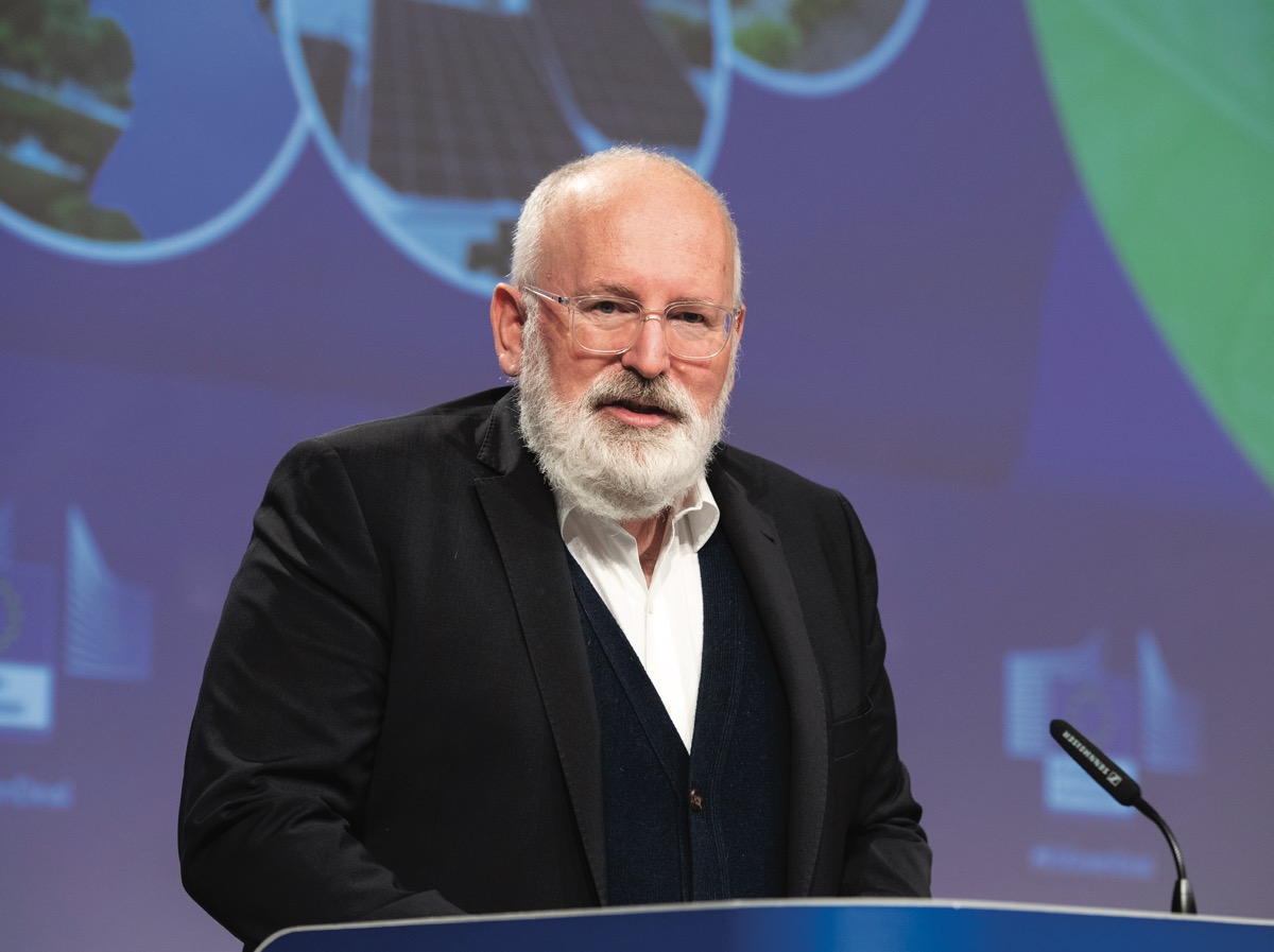F.Timmermans:  We will work to restore ecosystems