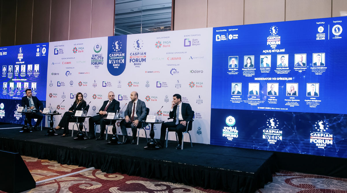 The title of the discussion panel of the 12th International Caspian Investment Forum is «Development prospects of bond and stock markets»
