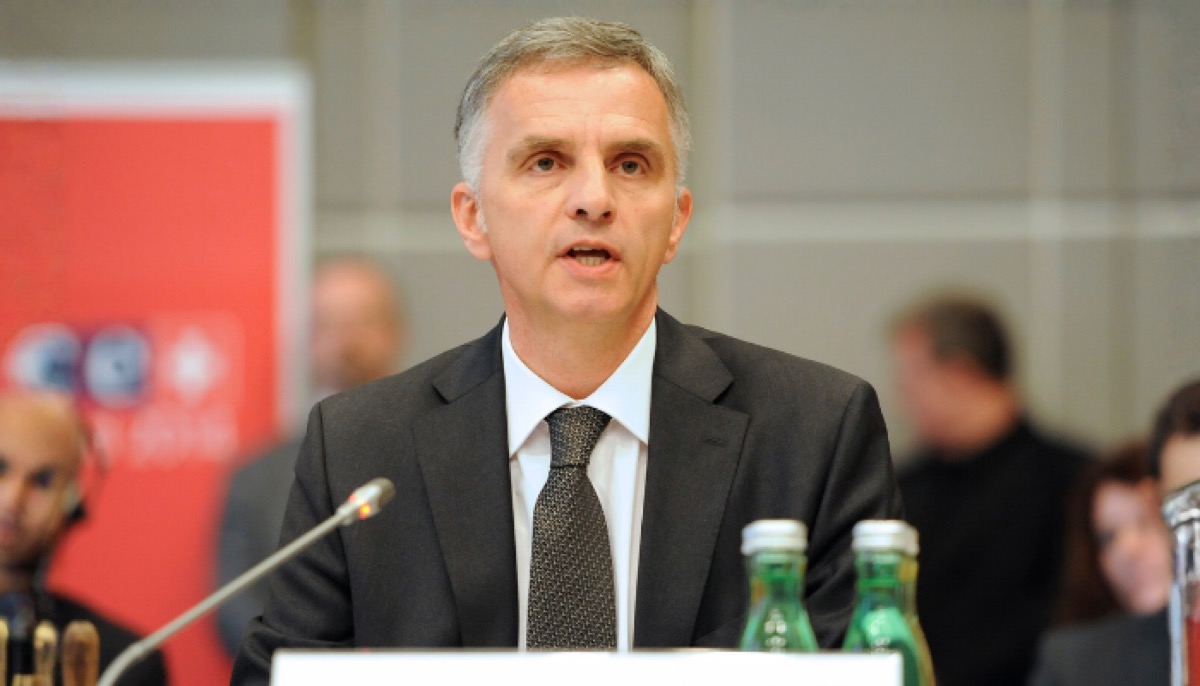 Обращение Его Превосходительства Президента Швейцарской Конфедерации   Дидье Буркхальтера в связи с 15-ти летним юбилеем Caspian Energy